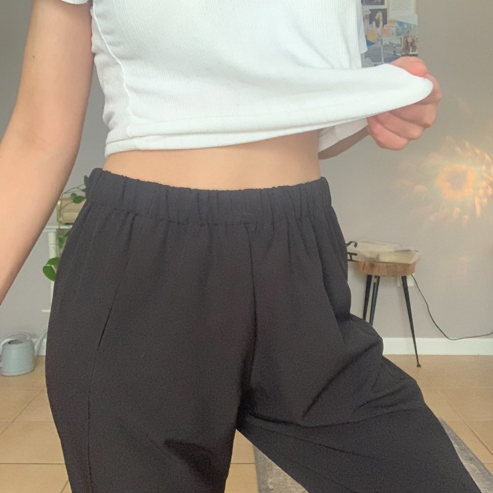 Black Office Pants